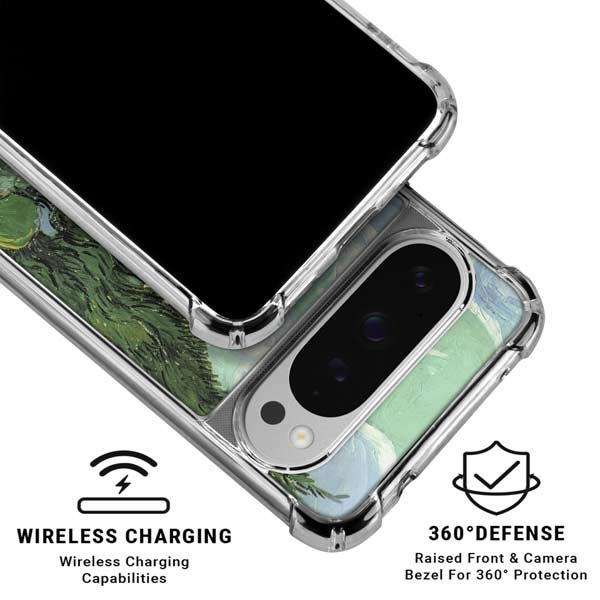 van Gogh - Wheatfield with Cypresses by Van Gogh Google Pixel 10 Pro Clear Case