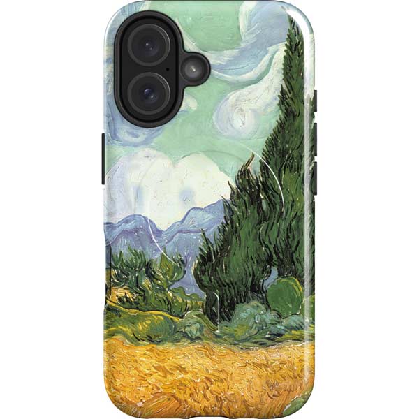 van Gogh - Wheatfield with Cypresses by Van Gogh iPhone 16 Plus Magsafe Impact Case