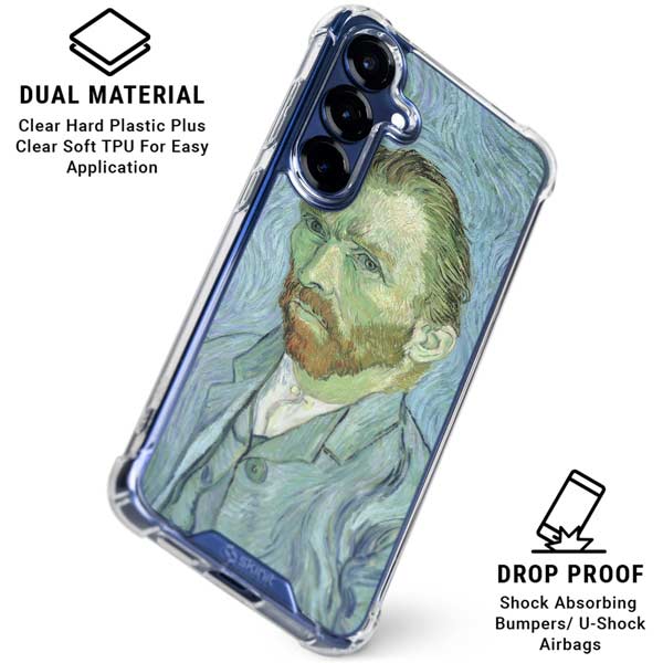 Van Gogh Self-portrait by Van Gogh Galaxy S25 Plus Clear Case