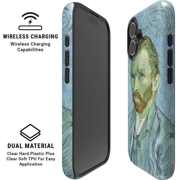 Van Gogh Self-portrait by Van Gogh iPhone 16 Magsafe Impact Case
