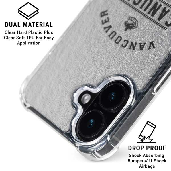 NHL Vancouver Canucks Black Text iPhone 17 MagSafe Case