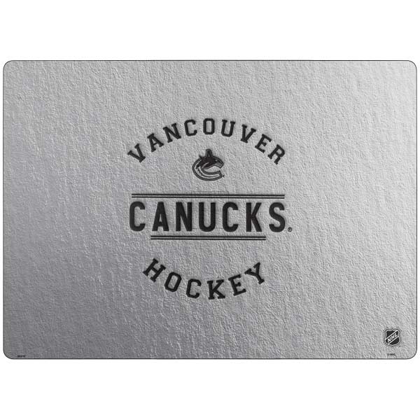 NHL Vancouver Canucks Black Text Surface Laptop 7 15in Skin