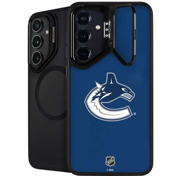 NHL Vancouver Canucks Distressed Galaxy S26 Plus Kickstand Case