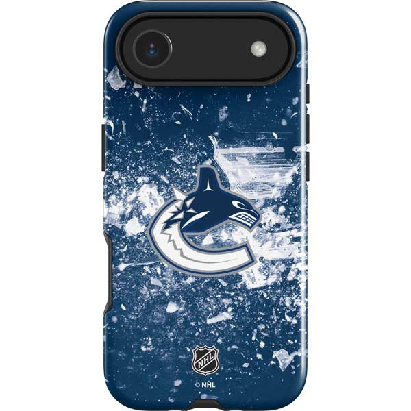 NHL Vancouver Canucks Frozen iPhone 17 Air Impact Case