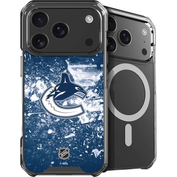 NHL Vancouver Canucks Frozen iPhone 17 Pro Max MagSafe Case