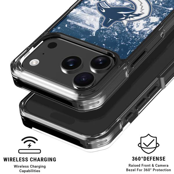 NHL Vancouver Canucks Frozen iPhone 17 Pro Max MagSafe Case