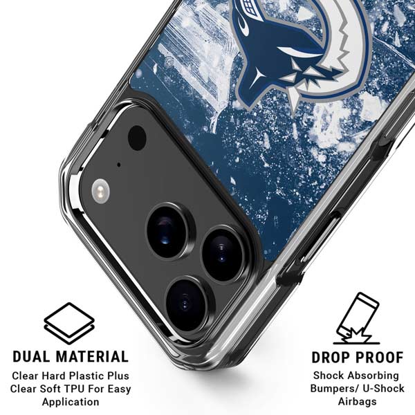NHL Vancouver Canucks Frozen iPhone 17 Pro Max MagSafe Case