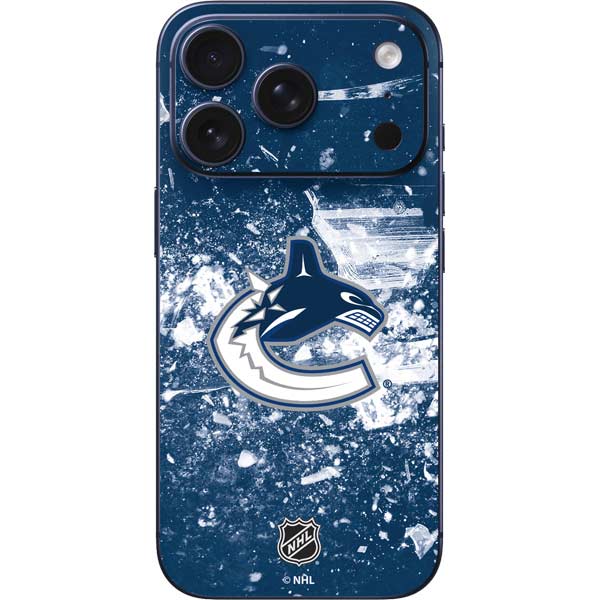 NHL Vancouver Canucks Frozen iPhone 17 Pro Skin