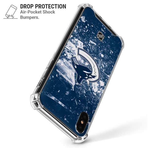 NHL Vancouver Canucks Frozen iPhone X/XS Clear Case