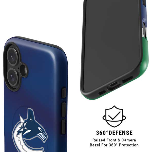 NHL Vancouver Canucks Jersey iPhone 16 Plus Magsafe Impact Case