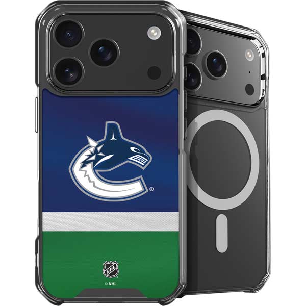 NHL Vancouver Canucks Jersey iPhone 17 Pro Max MagSafe Case