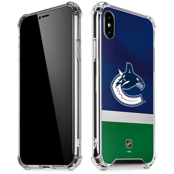 NHL Vancouver Canucks Jersey iPhone X/XS Clear Case