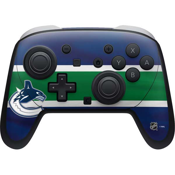 NHL Vancouver Canucks Jersey Nintendo Switch 2 (2025) Pro Controller Skin