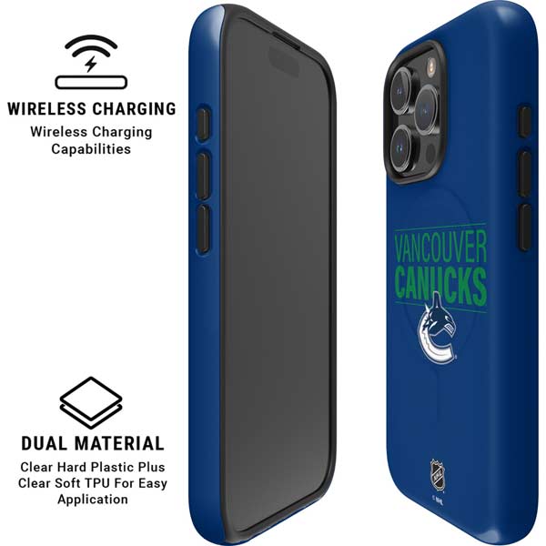 NHL Vancouver Canucks Lineup iPhone 16 Pro Max Magsafe Impact Case