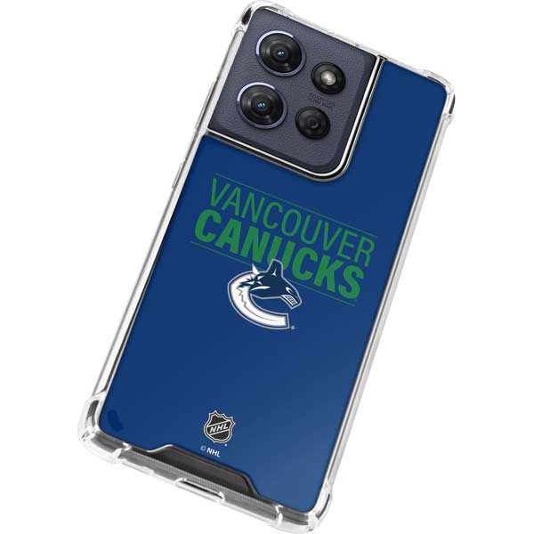 NHL Vancouver Canucks Lineup Moto G Power 5G (2025) Clear Case