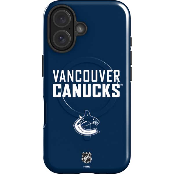 NHL Vancouver Canucks Solid Background iPhone 17 Magsafe Impact Case