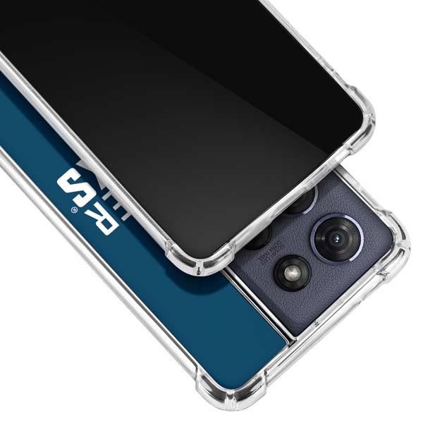 NHL Vancouver Canucks Solid Background Moto G 5G (2025) Clear Case