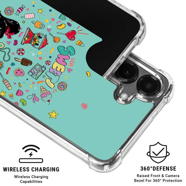 Disney Wreck-it Ralph Vanellope Sugar Icons Galaxy S26 Clear Case