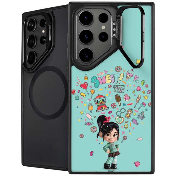 Disney Wreck-it Ralph Vanellope Sugar Icons Galaxy S26 Ultra Kickstand Case