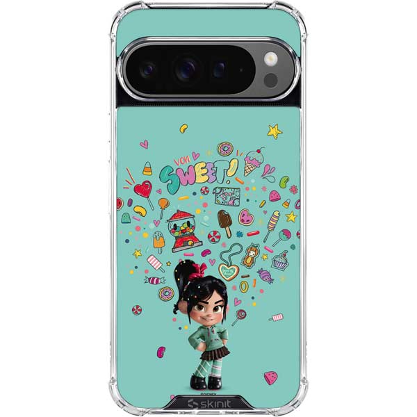 Disney Wreck-it Ralph Vanellope Sugar Icons Google Pixel 10 Pro XL Clear Case