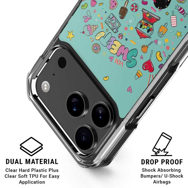 Disney Wreck-it Ralph Vanellope Sugar Icons iPhone 17 Pro MagSafe Case
