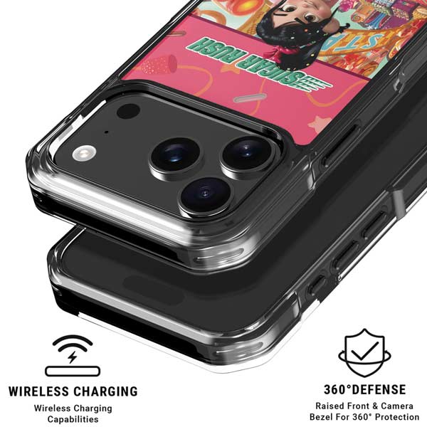 Disney Wreck-it Ralph Vanellope Sugar Rush iPhone 17 Pro Clear Case