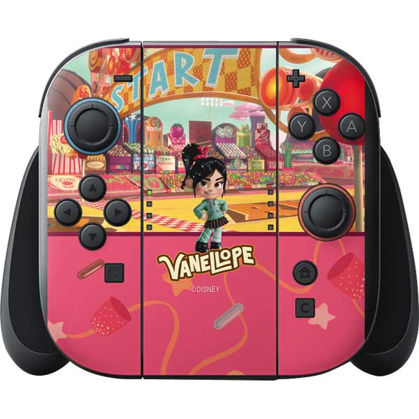 Disney Wreck-it Ralph Vanellope Sugar Rush Nintendo Switch 2 (2025) with Joy-Con Skin