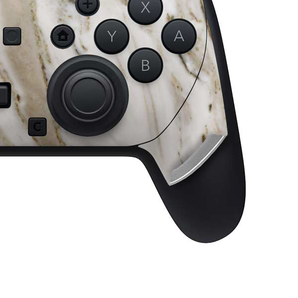 Vanilla Marble Nintendo Switch 2 (2025) Pro Controller Skin
