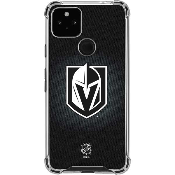 NHL Vegas Golden Knights Black Background Pixel Cases
