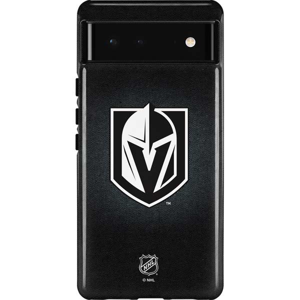 NHL Vegas Golden Knights Black Background Pixel Cases