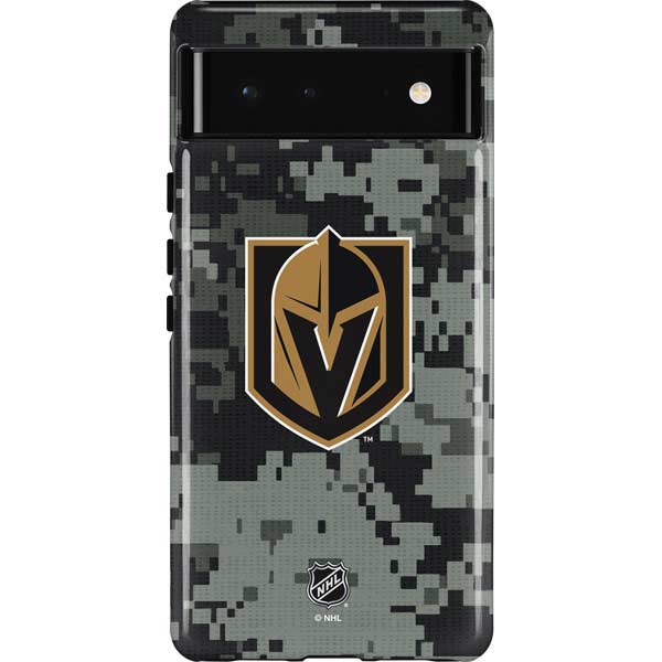 NHL Vegas Golden Knights Camo Pixel Cases