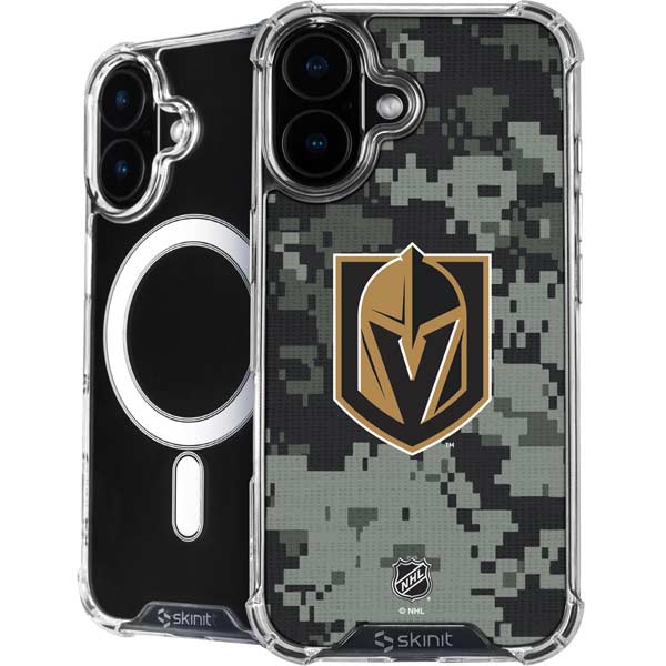 NHL Vegas Golden Knights Camo iPhone 17 MagSafe Case
