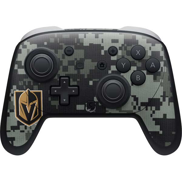 NHL Vegas Golden Knights Camo Nintendo Switch 2 (2025) Pro Controller Skin