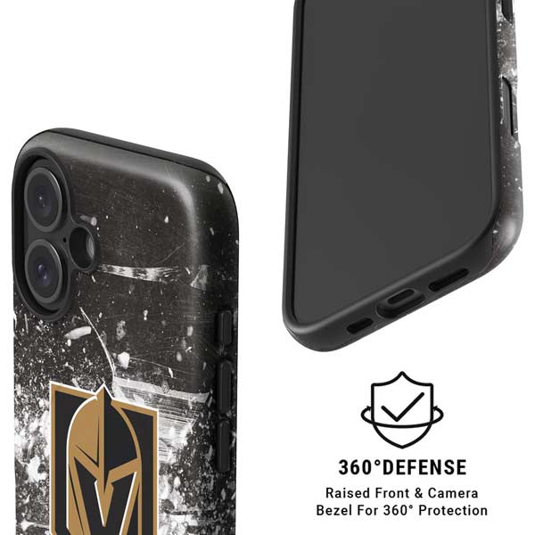 NHL Vegas Golden Knights Frozen iPhone 17 Magsafe Impact Case