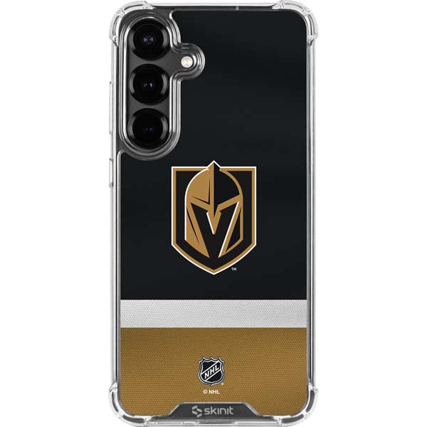 NHL Vegas Golden Knights Jersey Galaxy S26 Clear Case