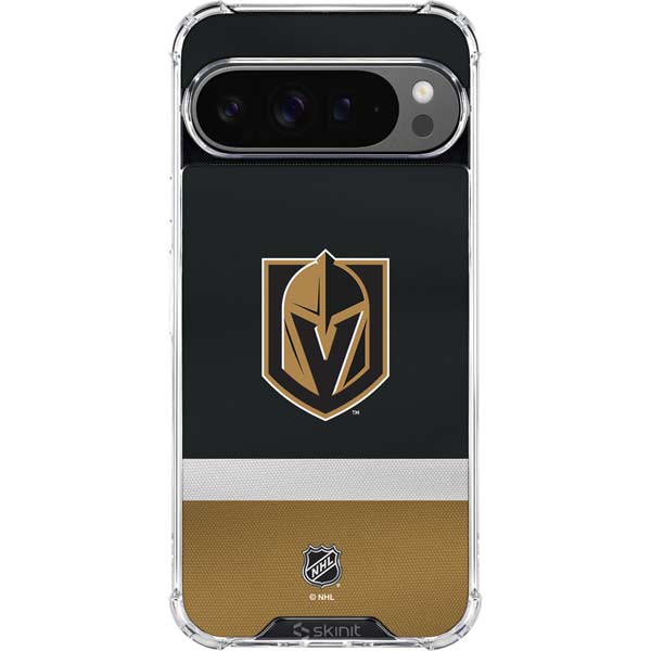 NHL Vegas Golden Knights Jersey Google Pixel 10 Pro Clear Case