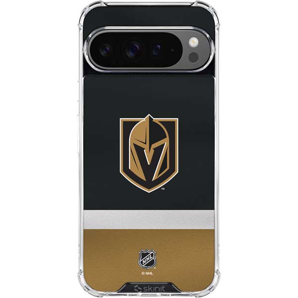 NHL Vegas Golden Knights Jersey Google Pixel 10 Pro XL Clear Case