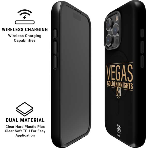 NHL Vegas Golden Knights Lineup iPhone 16 Pro Max Magsafe Impact Case
