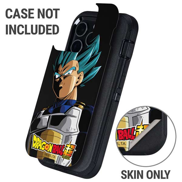 Dragon Ball Super Vegeta Otterbox Defender iPhone Skin