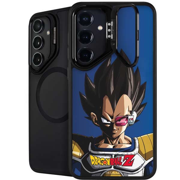 Dragon Ball Z Vegeta Portrait Galaxy S25 Plus Kickstand Case
