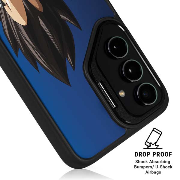 Dragon Ball Z Vegeta Portrait Galaxy S25 Plus Kickstand Case
