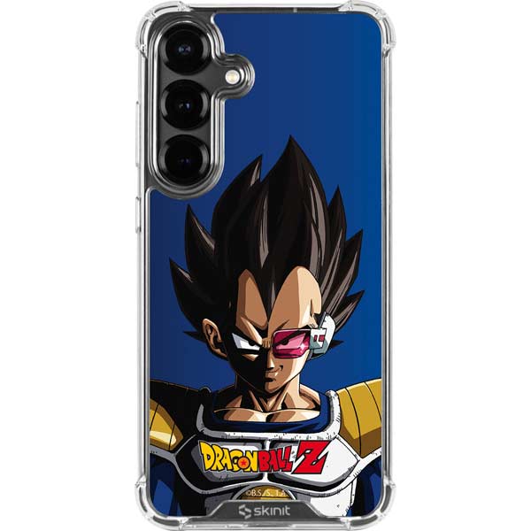 Dragon Ball Z Vegeta Portrait Galaxy S26 Plus Clear Case