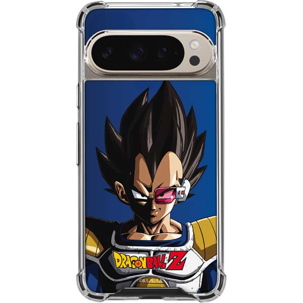 Dragon Ball Z Vegeta Portrait Google Pixel 9 Pro XL Clear Case