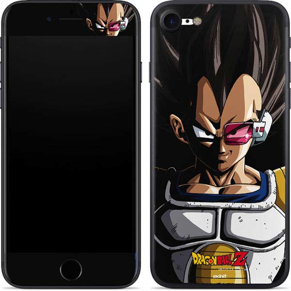 Dragon Ball Z Vegeta Portrait iPhone SE (2nd & 3rd Gen) Skin