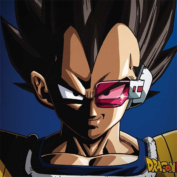 Dragon Ball Z Vegeta Portrait Surface Book 2 15in Skin