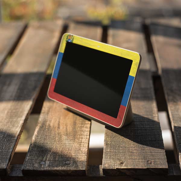 Venezuela Flag Distressed Google Home Hub Skin