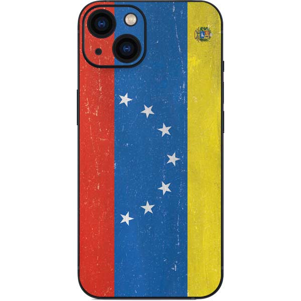 Venezuela Flag Distressed iPhone Skins
