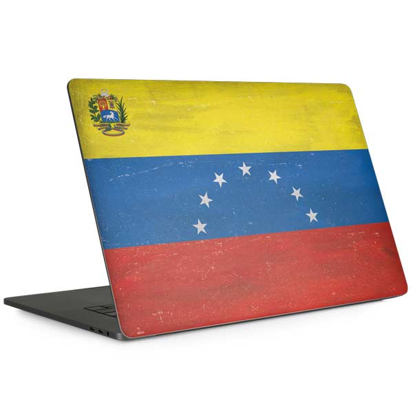 Venezuela Flag Distressed MacBook Skins