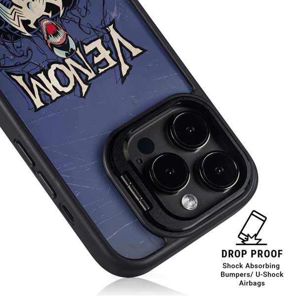 Marvel Classic Comics Venom iPhone 14 Pro Kickstand Case