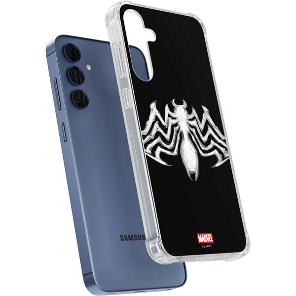 Marvel Venom Venom Logo Galaxy A35 5G Clear Case